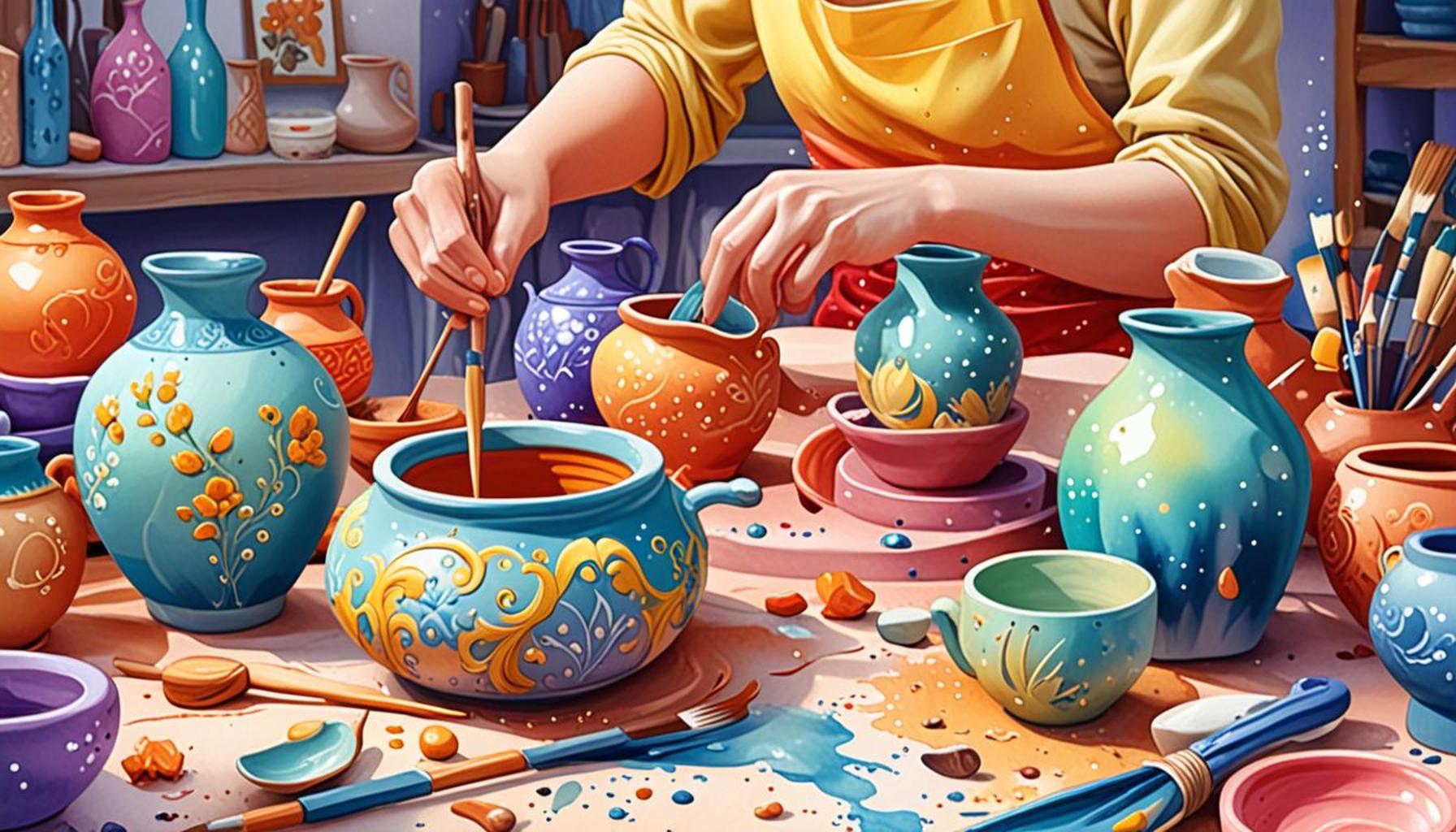 The Magic of Ceramics: Shaping and Painting Techniques to Create Unique Pieces